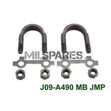 Uni joint "U" bolt set